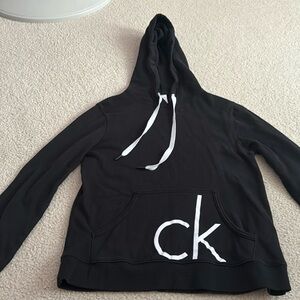 Calvin Klein black hoodie.